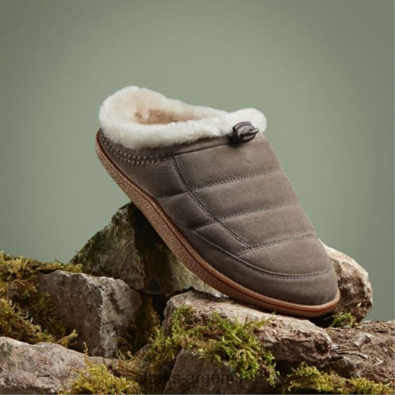 Clarks hombres 2FZPZ5643 mula clarks pilton ante piedra ante piedra gamuza piedra