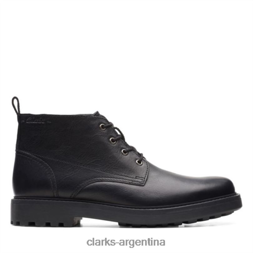 Clarks hombres 2FZPZ5661 chard cuero negro medio clarks cuero negro cuero negro