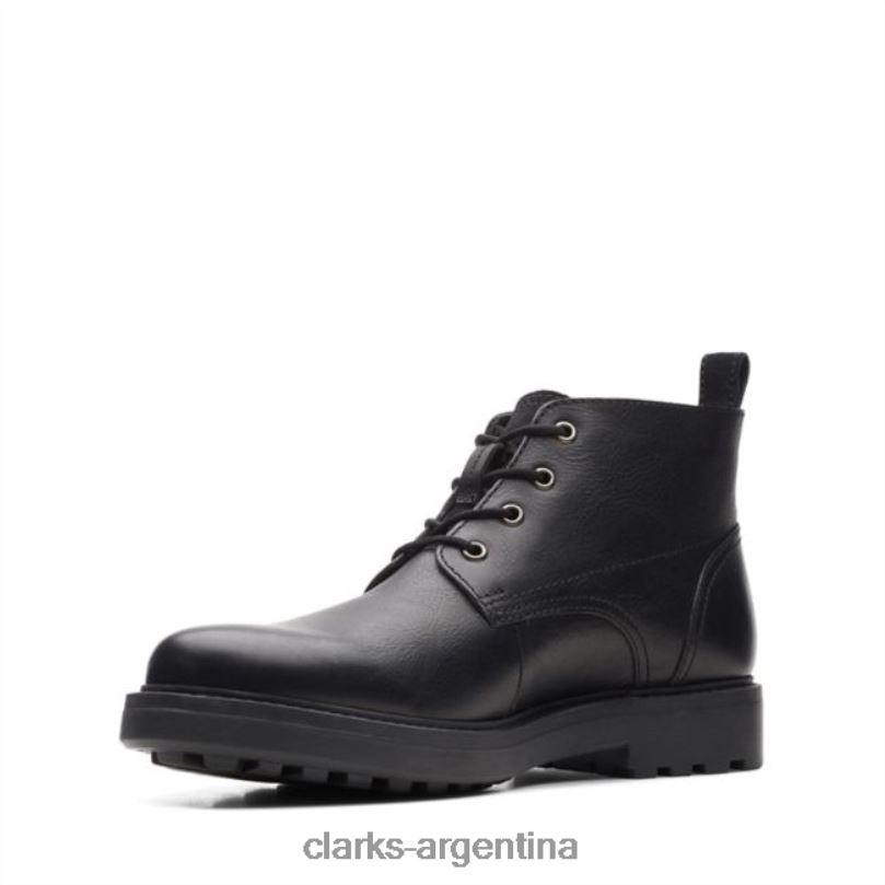 Clarks hombres 2FZPZ5661 chard cuero negro medio clarks cuero negro cuero negro