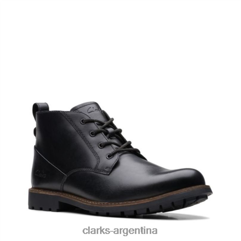 Clarks hombres 2FZPZ5664 clarks westcombe negros medio negros negro