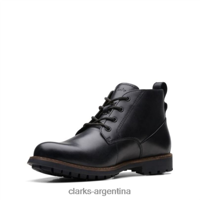 Clarks hombres 2FZPZ5664 clarks westcombe negros medio negros negro