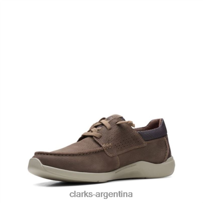 Clarks hombres 2FZPZ6562 clarks gorwmoc nubuck marrón nubuck marrón nubuck marrón
