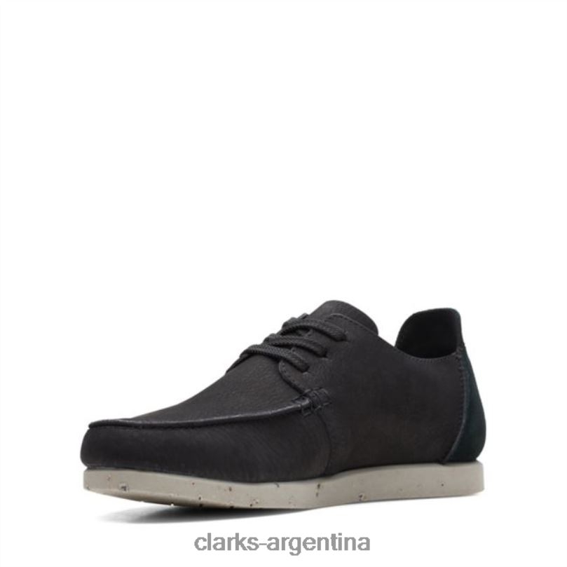 Clarks hombres 2FZPZ6563 nubuck negro clarks shacre lite low nubuck negro nubuck negro