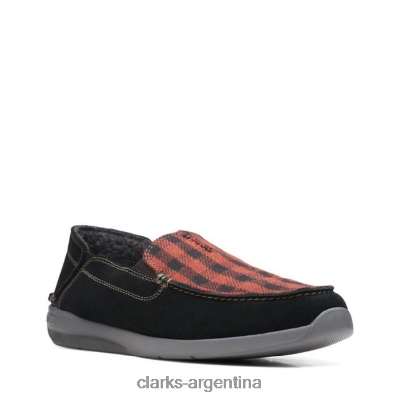 Clarks hombres 2FZPZ6577 clarks ante negro gorwstep ante negro ante negro