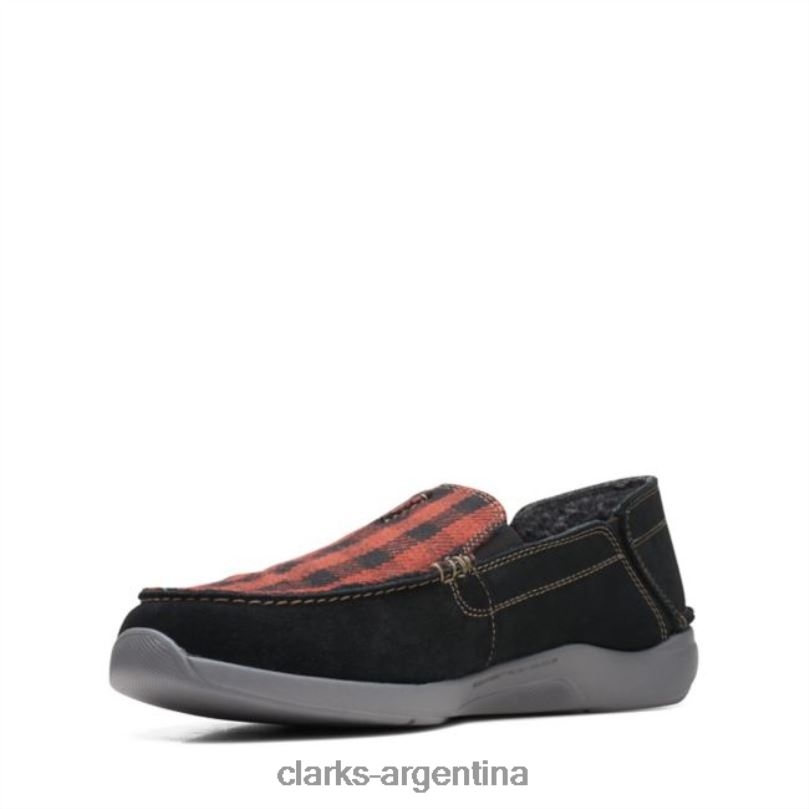 Clarks hombres 2FZPZ6577 clarks ante negro gorwstep ante negro ante negro