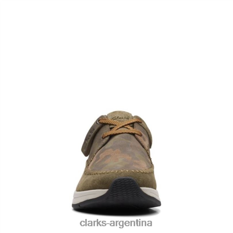 Clarks hombres 2FZPZ6579 Clarks Coast Lite Weave combinado oliva oscuro combinación oliva oscuro