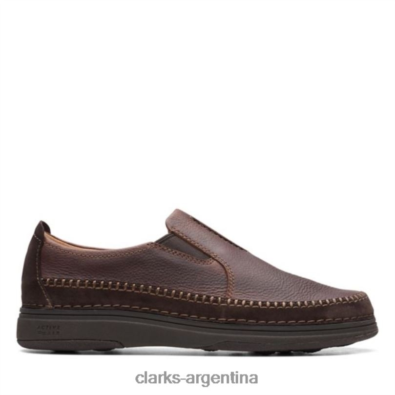 Clarks hombres 2FZPZ6583 naturaleza 5 walk combi marrón oscuro clarks combi marrón oscuro combinado marrón oscuro
