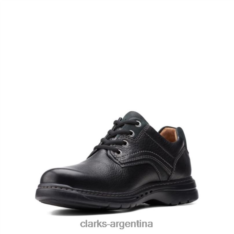 Clarks hombres 2FZPZ6588 cuero negro brawley pace clarks de cuero negro cuero negro