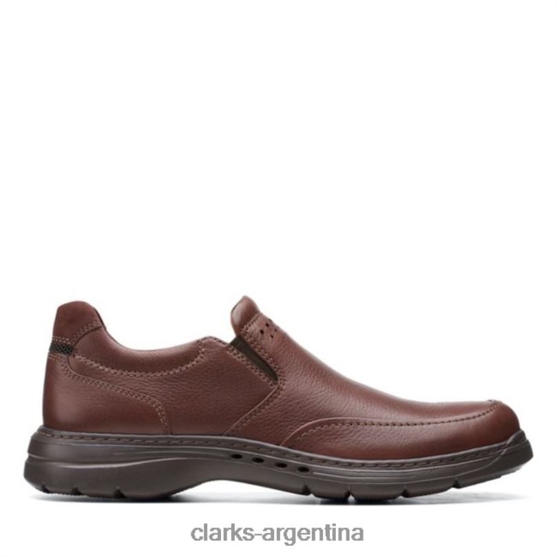 Clarks hombres 2FZPZ6589 un brawley step cuero caoba ny clarks cuero caoba ny cuero caoba