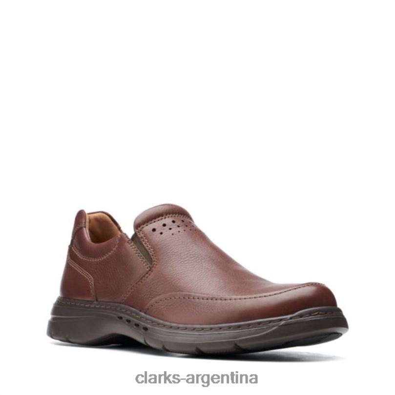 Clarks hombres 2FZPZ6589 un brawley step cuero caoba ny clarks cuero caoba ny cuero caoba