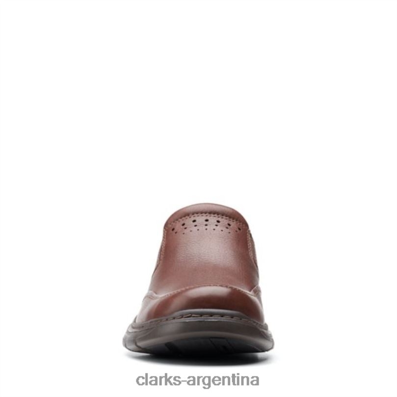 Clarks hombres 2FZPZ6589 un brawley step cuero caoba ny clarks cuero caoba ny cuero caoba