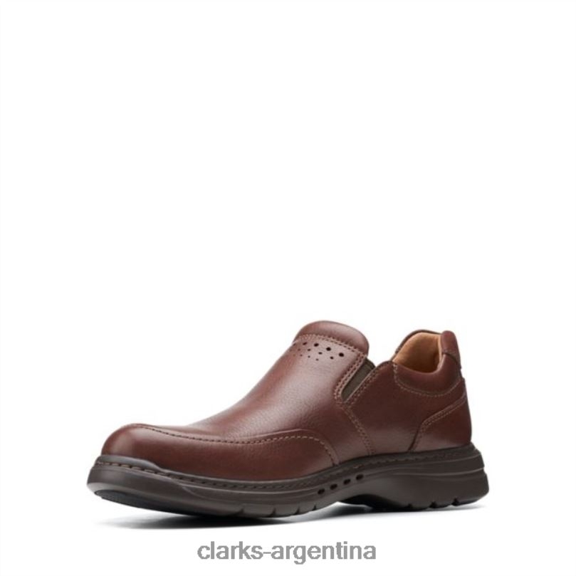 Clarks hombres 2FZPZ6589 un brawley step cuero caoba ny clarks cuero caoba ny cuero caoba