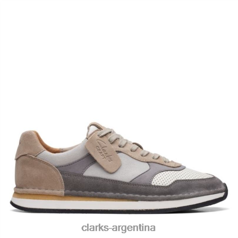 Clarks hombres 2FZPZ6661 combinación craft run tor gris combinación clarks gris combinación gris