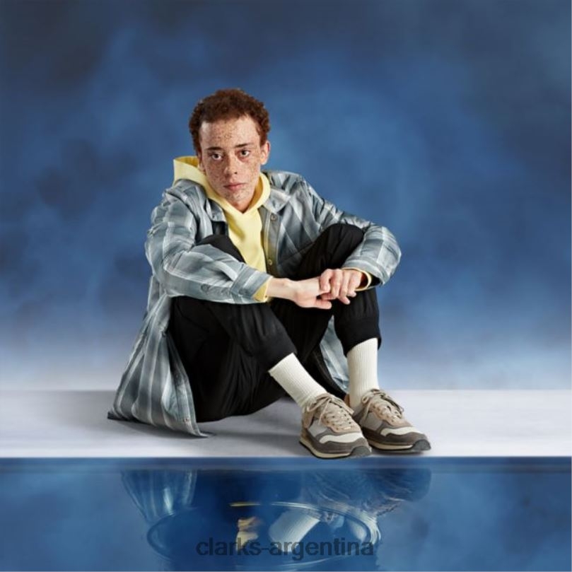 Clarks hombres 2FZPZ6661 combinación craft run tor gris combinación clarks gris combinación gris