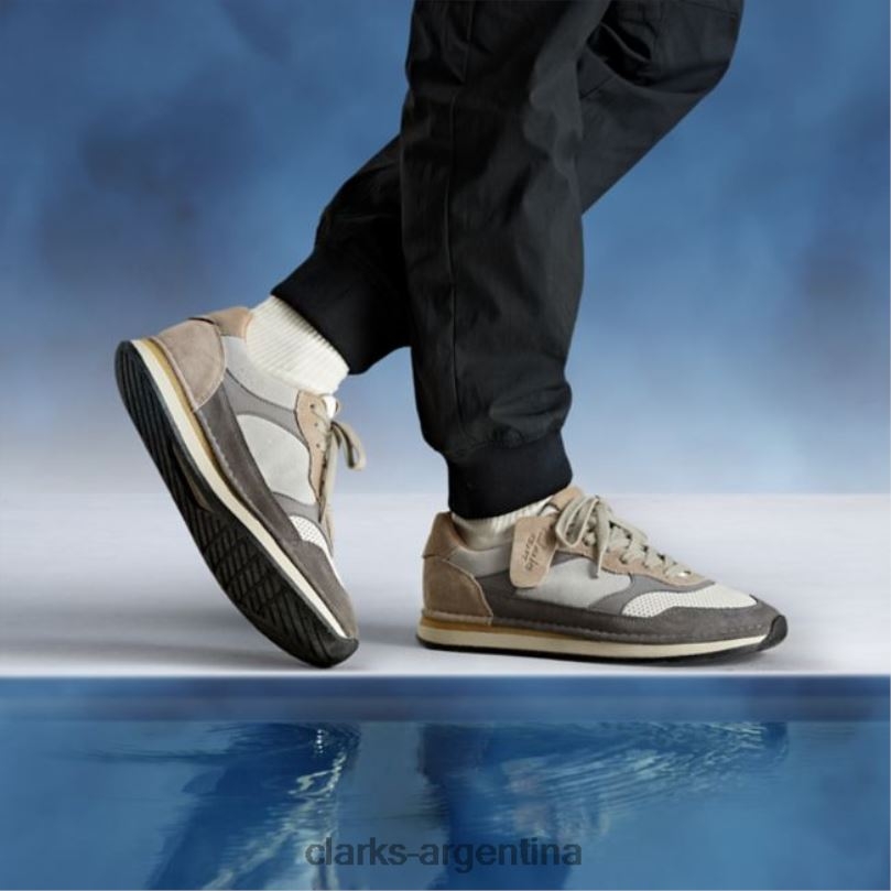 Clarks hombres 2FZPZ6661 combinación craft run tor gris combinación clarks gris combinación gris