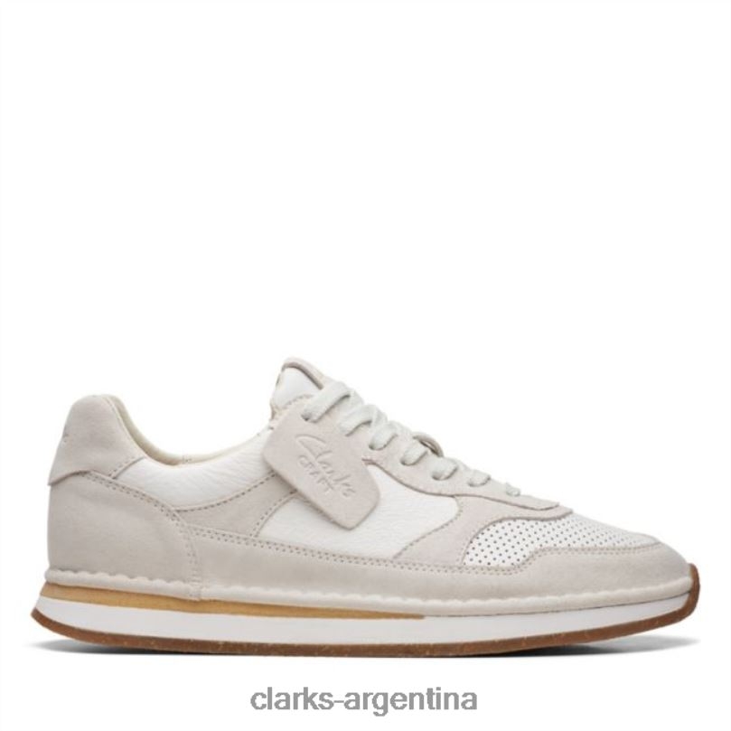 Clarks hombres 2FZPZ6662 carrera artesanal para clarks blancos blancos blanco