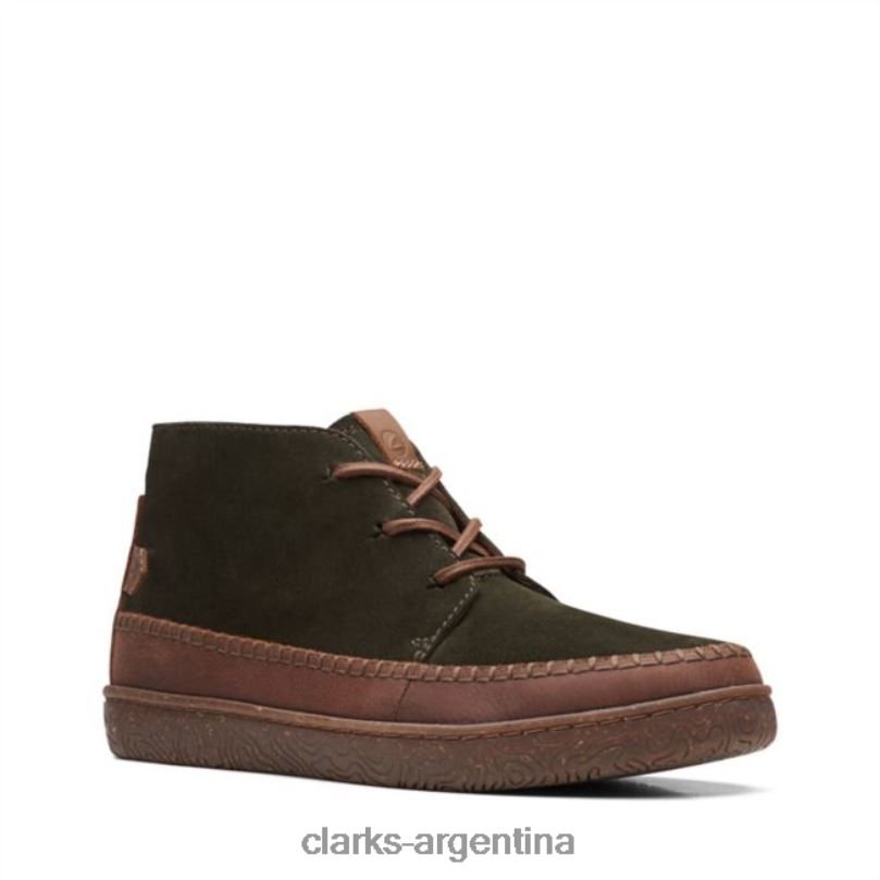 Clarks hombres 2FZPZ6704 ante oliva clarks hodson mid ante oliva ante oliva