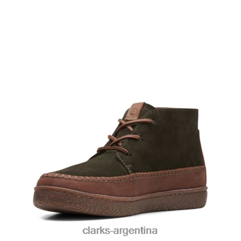 Clarks hombres 2FZPZ6704 ante oliva clarks hodson mid ante oliva ante oliva
