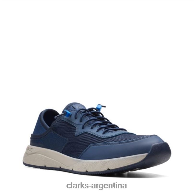 Clarks hombres 2FZPZ6812 combinación azul marino davis low combinación azul marino clarks combinación azul marino