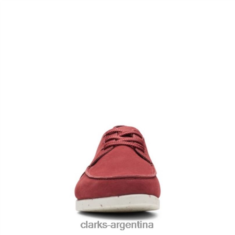 Clarks hombres 2FZPZ6820 rojo ladrillo shacre lite bajo rojo ladrillo clarks rojo ladrillo