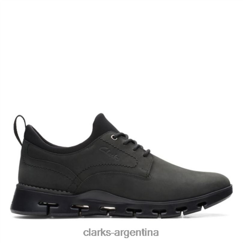 Clarks hombres 2FZPZ6828 nubuck negro naturaleza x dos clarks de nubuck negro nubuck negro
