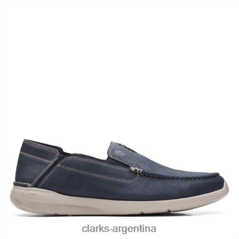 Clarks hombres 2FZPZ6830 gorwstep nubuck azul marino nubuck azul marino clarks nubuck azul marino