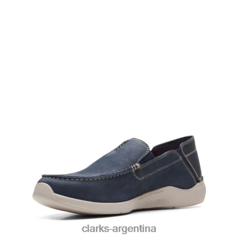 Clarks hombres 2FZPZ6830 gorwstep nubuck azul marino nubuck azul marino clarks nubuck azul marino