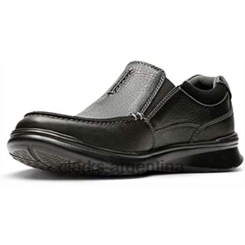 Clarks hombres 2FZPZ1006 mocasines cotrell free para hombre negro oily lea clarks