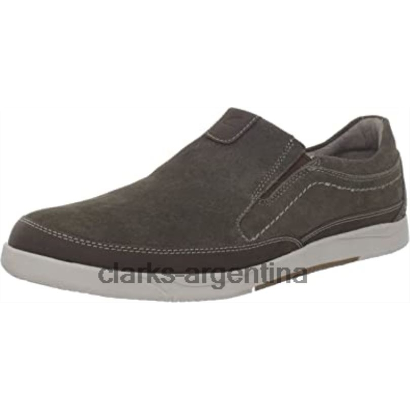 Clarks hombres 2FZPZ2989 mocasines clarks vulcan remus para hombre verde