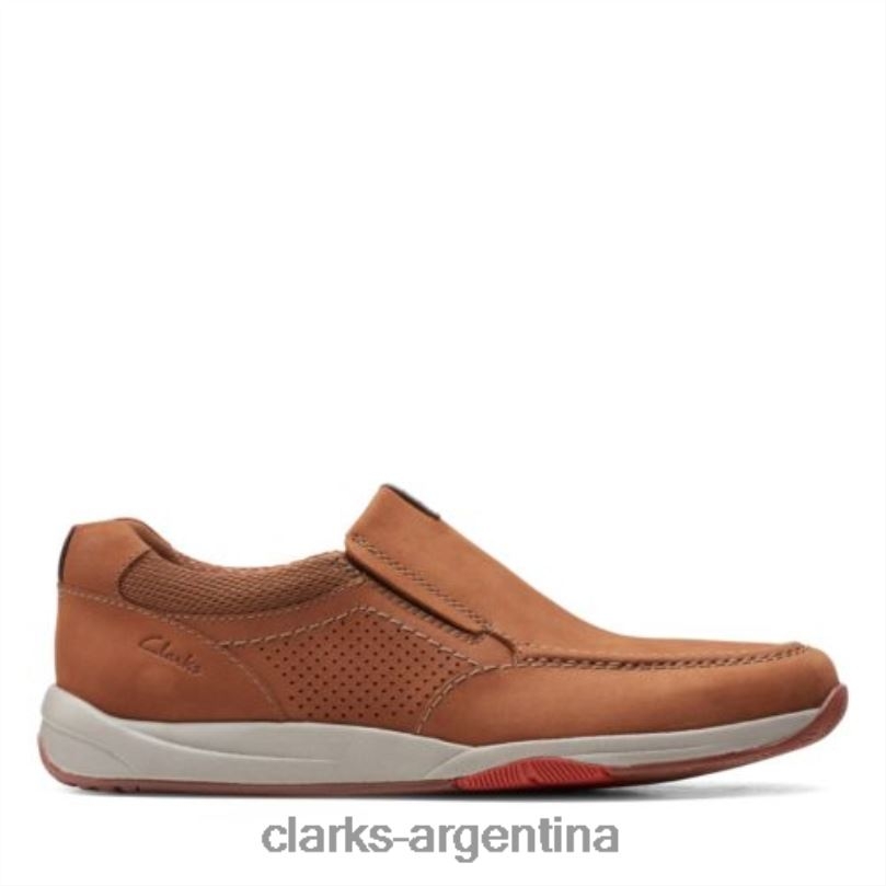 Clarks hombres 2FZPZ4388 clarks langton step langton tostados nubuck bronceado