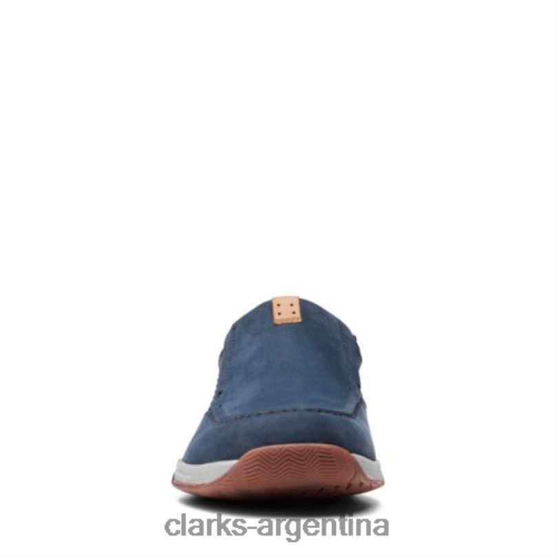 Clarks hombres 2FZPZ4391 langton step clarks nobuk azul marino nubuck azul marino