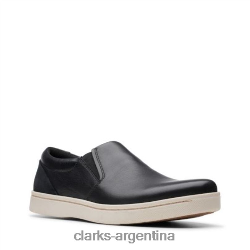 Clarks hombres 2FZPZ4394 clarks kitna free cuero negro cuero negro
