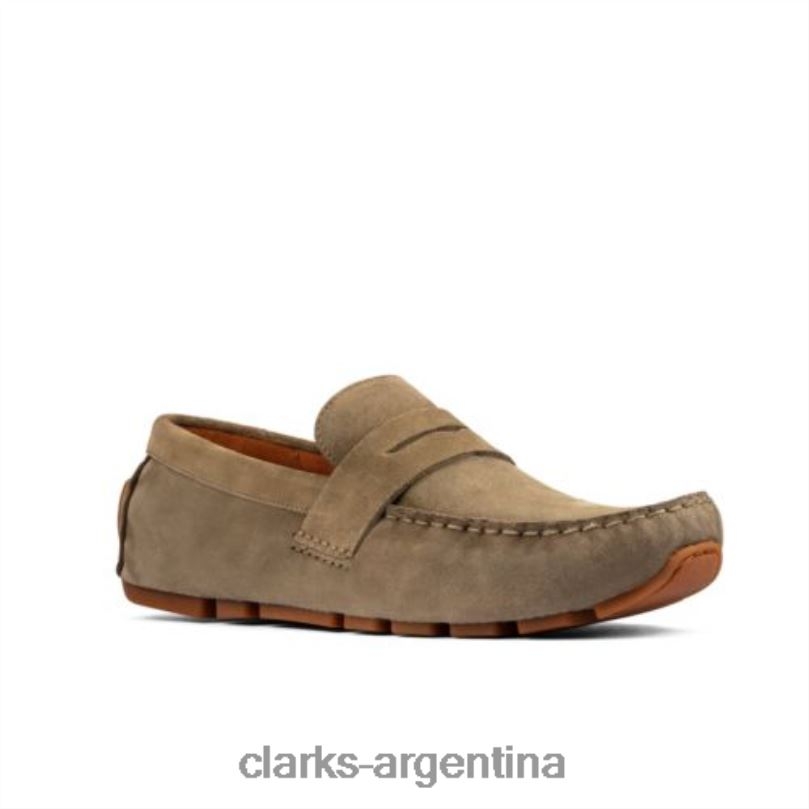 Clarks hombres 2FZPZ4403 clarks oswick pen ny gamuza verde oliva ante oliva