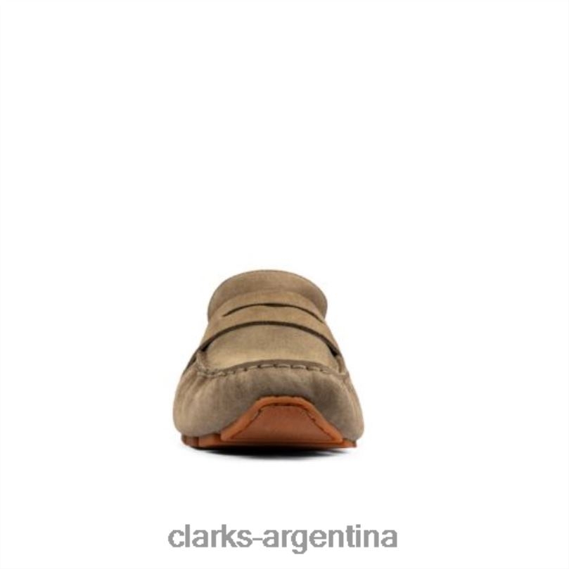 Clarks hombres 2FZPZ4403 clarks oswick pen ny gamuza verde oliva ante oliva