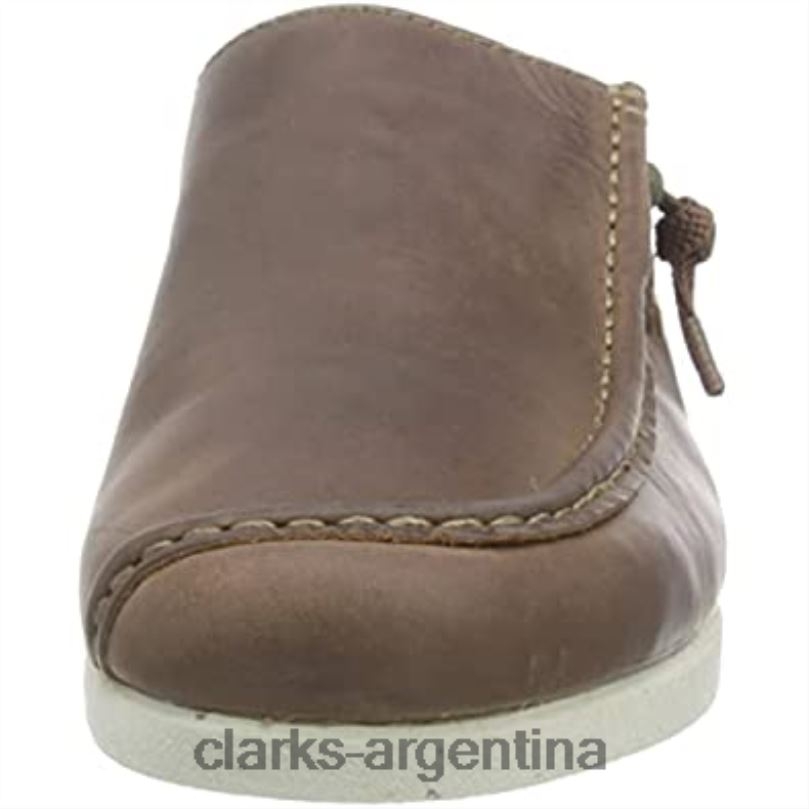 Clarks hombres 2FZPZ1013 clarks beeswax shacre lite sun mule para hombre cera de abejas