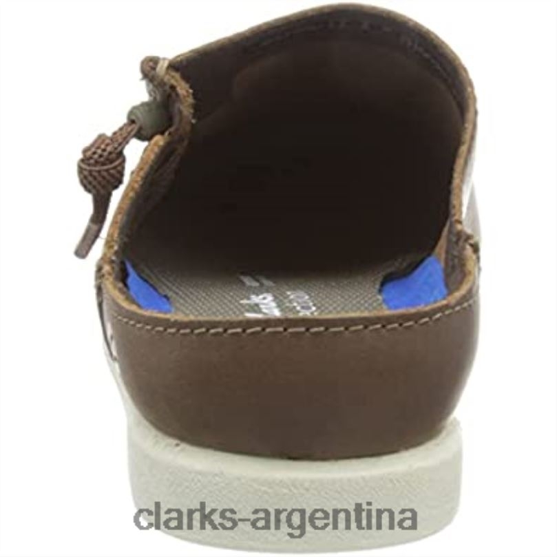 Clarks hombres 2FZPZ1013 clarks beeswax shacre lite sun mule para hombre cera de abejas