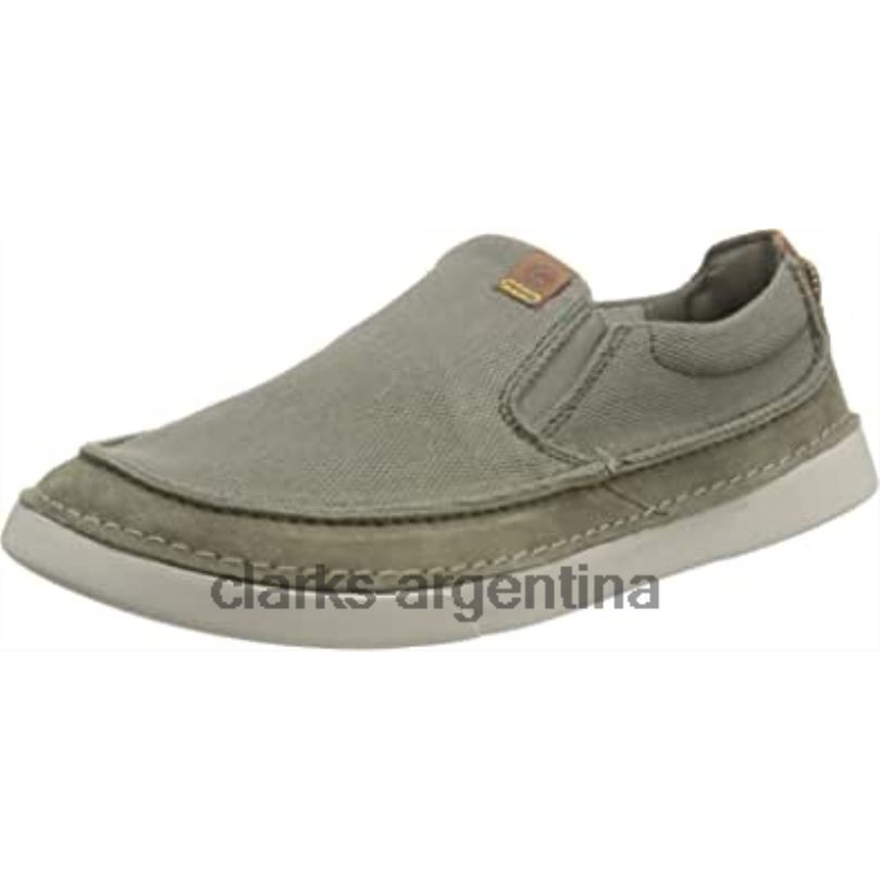 Clarks hombres 2FZPZ1086 clarks gereld step mule color oliva para hombre