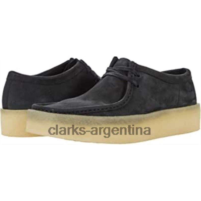 Clarks hombres 2FZPZ1130 Zapato clarks wallabee cup m para hombre nobuk negro nubuck negro