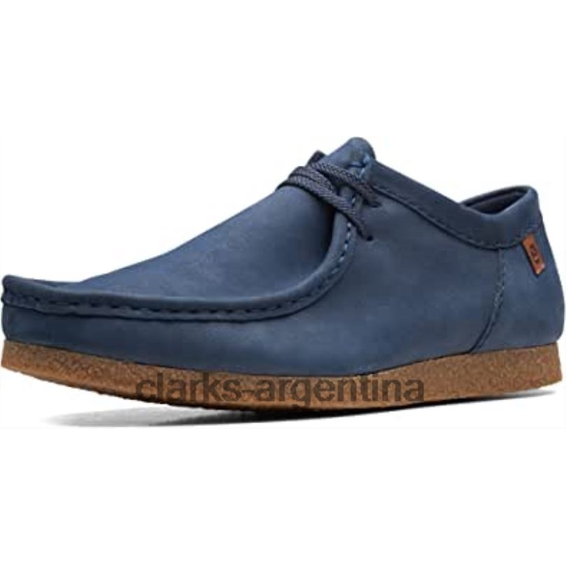 Clarks hombres 2FZPZ1877 mocasín clarks shacre ii run para hombre nubuck azul marino nubuck azul marino