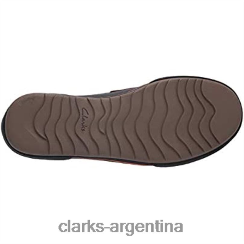 Clarks hombres 2FZPZ2015 Clarks Bowman Free Rashoe de cuero color canela oscuro para hombre cuero bronceado oscuro