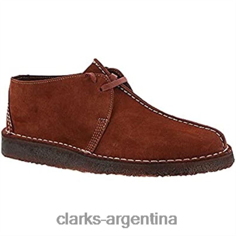 Clarks hombres 2FZPZ211 zapatos clarks desert trek de ante burdeos para hombre