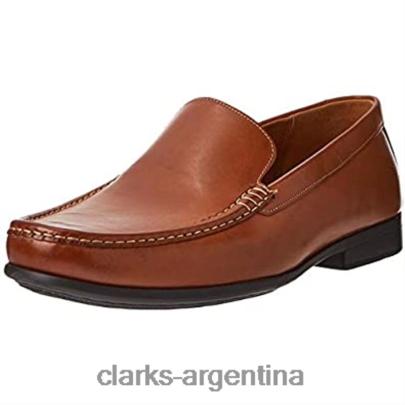 Clarks hombres 2FZPZ2314 zapatos clarks claude plaboat para hombre bronceado 9