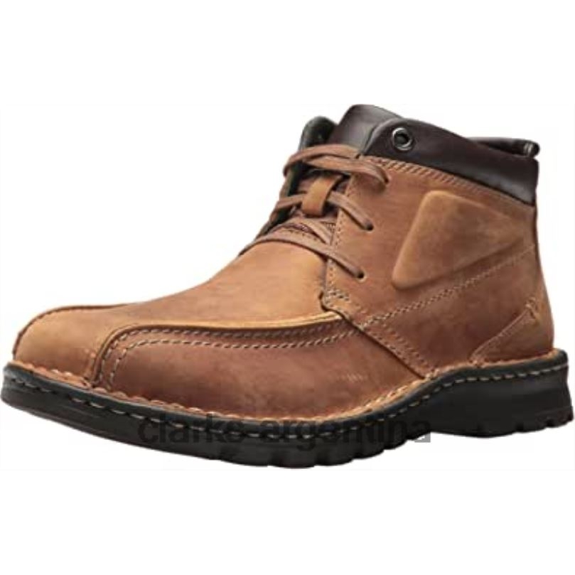 Clarks hombres 2FZPZ2633 clarks cuero tostado hombre vanek rise vanek rise cuero marrón