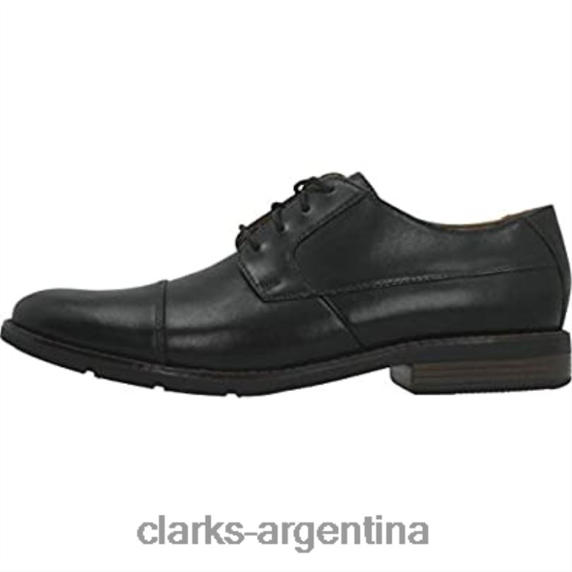 Clarks hombres 2FZPZ2641 gorra clarks becken hombre negra cuero negro