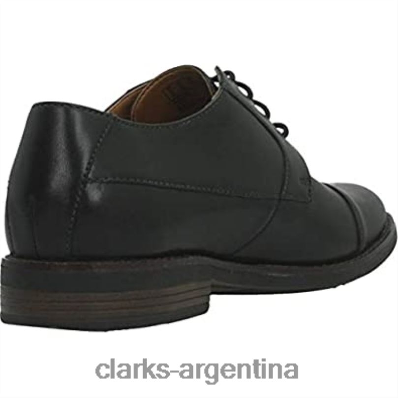Clarks hombres 2FZPZ2641 gorra clarks becken hombre negra cuero negro