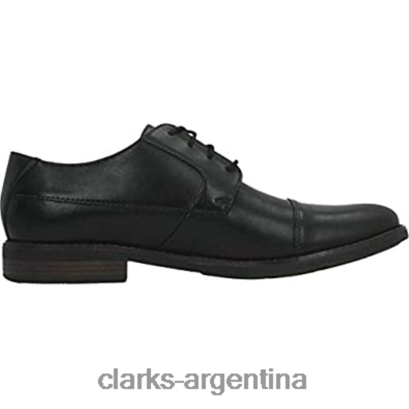 Clarks hombres 2FZPZ2641 gorra clarks becken hombre negra cuero negro