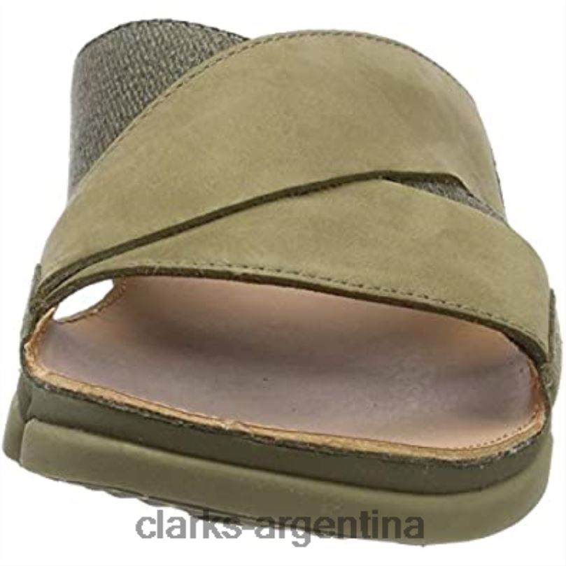 Clarks hombres 2FZPZ2814 mules cruzados tricove para hombre clarks