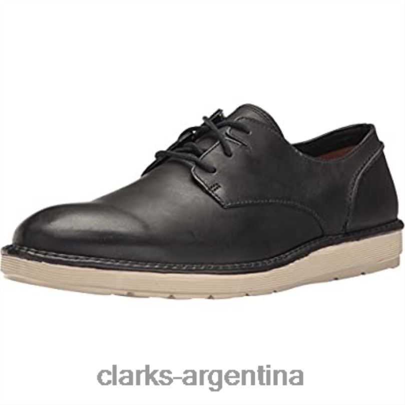 Clarks hombres 2FZPZ2816 Zapato clarks fayeman lace de cuero azul marino para hombre