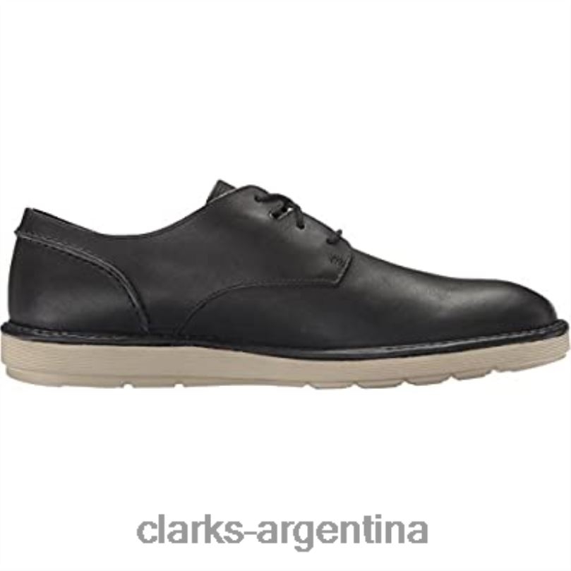 Clarks hombres 2FZPZ2816 Zapato clarks fayeman lace de cuero azul marino para hombre