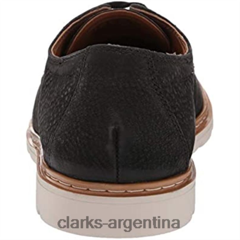 Clarks hombres 2FZPZ2873 Zapatos bajos clarks lug lite de nobuk negro para hombre nubuck negro